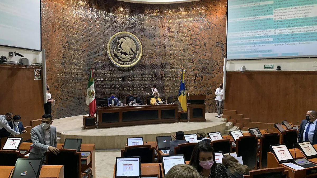 Sesión ordinadira Congreso de Jalisco